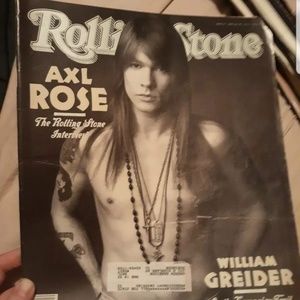 Axle Rose Rolling Stone Magazine